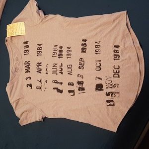 Library card stamp shirt, Out Of Print brand, size 1X